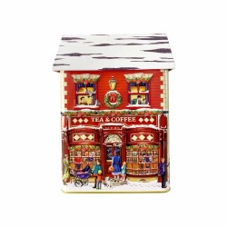 JK Home Décor - Κουτί Μεταλλικό Σπιτάκι 14x7,5x21cm 001.714