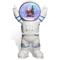 JK Home Décor - Άγιος Βασίλης Αστροναυτης LED 30cm 56986