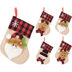 JK Home Décor - Μπότα Γιουτα 4Σxδ 9x16cm 342575 ( 1τμχ)