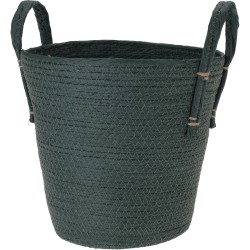 JK Home Décor - Καλάθι Hotel Collection Πρασινο 25x24cm 265577