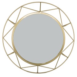 JK Home Décor - Καθρέφτης Golden Wire 46cm 56919