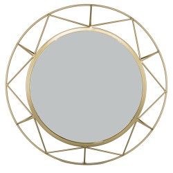 JK Home Décor - Καθρέφτης Golden Wire 46cm 56919