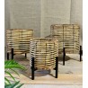 JK Home Décor - Kαλάθια Osiris Rattan S/3 56906