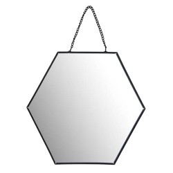 JK Home Décor - Καθρέπτης με Μεταλλικό Πλαισιο 20cm 168457