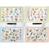 JK Home Décor - Σουπλά Πλαστικο παιδικό 4 Σxέδια 43.5x28.5cm 306881 (1τμχ)