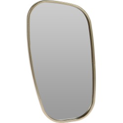 JK Home Décor - Καθρέφτης Με Μεταλλο Σαμπανιζέ 19x35cm 473095