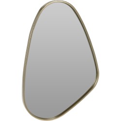 JK Home Décor - Καθρέφτης Με Μεταλλο Σαμπανιζέ 28x40cm 473118