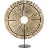 JK Home Décor - Κύκλος Από Rattan Σε Βάση 30x36cm 479806