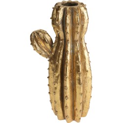 JK Home Décor - Βάζο Cactus xρυσό 40cm 501682