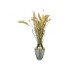 JK Home Décor - Βάζo Γυάλινο Χρυσό 13x13x20cm 5787