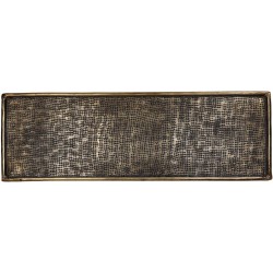 JK Home Décor - Δίσκος Αλουμινίου Χρυσός 38x13.5x0.5cm 6802