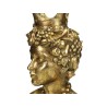 JK Home Décor - Κασπώ Aphrodite Πολυρέζιν Χρυσό 18.8x15x29cm 7909