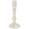 JK Home Décor - Κηροπήγιο Mix & Match Κίτρινο 9x9x19.5cm 0186