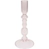 JK Home Décor - Κηροπήγιο Mix & Match Ροζ 9x9x19.5cm 0187