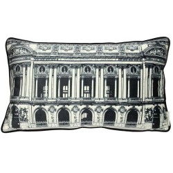 JK Home Décor - Μαξιλάρι City Ασπρόμαυρο 35x60cm 5612