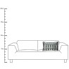 JK Home Décor - Μαξιλάρι City Ασπρόμαυρο 35x60cm 5612