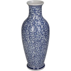 JK Home Décor - Βάζο Chinoiserie Πορσελάνη 21x21x28cm 4356