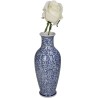 JK Home Décor - Βάζο Chinoiserie Πορσελάνη 21x21x28cm 4356
