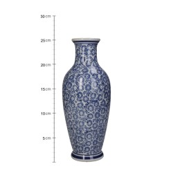 JK Home Décor - Βάζο Chinoiserie Πορσελάνη 21x21x28cm 4356