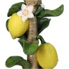 JK Home Décor - Κηροπήγιο Lemon Tree Πολυρεζίν 11x10.5x21.5cm 1978