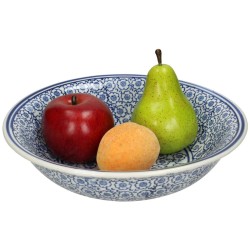 JK Home Décor - Μπωλ Chinoiserie Πορσελάνη 26x26x7cm 4358