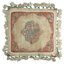JK Home Décor - Μαξιλάρι Boho Πορτοκαλί 45x45cm 4195