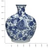 JK Home Décor - Βάζο Chinoiserie Μπλε 26x12x32cm 8152 
