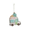 JK Home Décor - Στολίδι Icecream Van Γυάλινο 14.4cm 6107