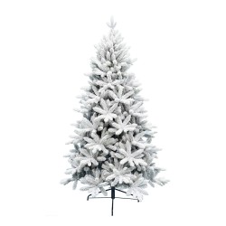 JK Home Décor - Δέντρο Χριστουγέννων Χιονισμένο 210cm 55674