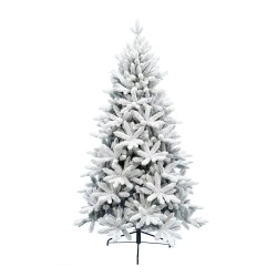 JK Home Décor - Δέντρο Χριστουγέννων Χιονισμένο PE/PVC 180cm 57321