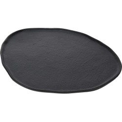 Δίσκος Αλουμινίου Μαύρο 30x25cm JK Home Décoration 632331