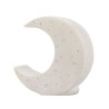 Φωτάκι νυκτός PL φεγγάρι λευκό 19,5x8,5x20,5εκ JK Home Decoration 670784M