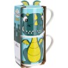 Κούπες πορσελάνης Σετ/2 "Dax The Dragon" 265ml JK Home Decoration 453615f