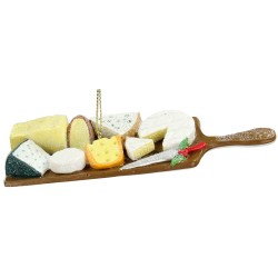 JK Home Décor - Στολίδι Πιάτο Τυριών 14cm 6008