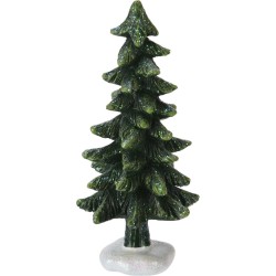 JK Home Décor - Δέντρο Χριστουγέννων Πολυρεζίν Πράσινο 13cm 761543 