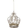 Κορώνα Glitter Πέρλες Χρυσή 21εκ JK Home Décor - 736688