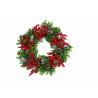 Στεφάνι Με Berries & Κουκουνάρια 50cm JK Home Décor 57380