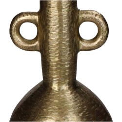 JK Home Décor - Βάζο Αλουμίνιο Χρυσό 16x15.5x35.5cm 1834