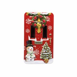 JK Home Décor - Koυτί Μεταλλικό 20,5x11x5.8cm Christmas Door 001.165