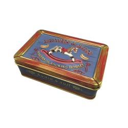 JK Home Décor - Κουτί Μεταλλικό Με Αλογάκι 14.5Χ9Χ5 cm 001.396