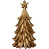 JK Home Décor - Δέντρο Χριστουγέννων Πολυρεζίν Χρυσό 21cm 033015 