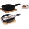 Τηγανάκι μαντεμένιο για Tapas 12.5cm με βάση bamboo Excellent Houseware 932768