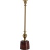 JK Home Décor - Κηροπήγιο με Ξύλινη Βάση 45.5cm 688673 