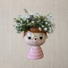 Κασπώ Kid'S Head (χωρίς λουλούδι) 12x10x13cm JK Home Décor 26812