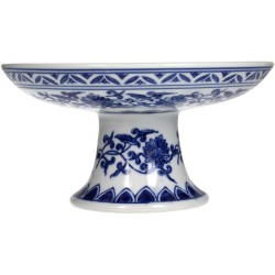 JK Home Décor - Τουρτιέρα Chinoiserie Μπλε 20.5x11cm 4202