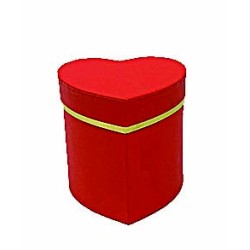 JK Home Décor - Κουτί Χάρτινο Καρδιά Κόκκινο 10x9.5x10cm 57601
