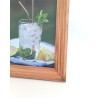 KORRESCRAFT-ΚΟΡΝΙΖΑ ΞΥΛΙΝΗ 20X25 CHIC-ALMOND WOOD 252-104-03