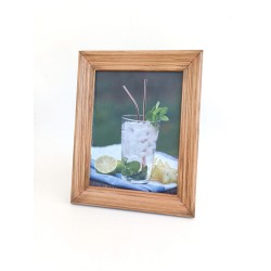 KORRESCRAFT-ΚΟΡΝΙΖΑ ΞΥΛΙΝΗ 20X25 CHIC-ALMOND WOOD 252-104-03