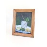 KORRESCRAFT-ΚΟΡΝΙΖΑ ΞΥΛΙΝΗ 20X25 CHIC-ALMOND WOOD 252-104-03