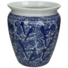 JΚ Home Décor - Κασπώ Chinoiserie Πορσελάνη 24.5x24.5x28.2cm